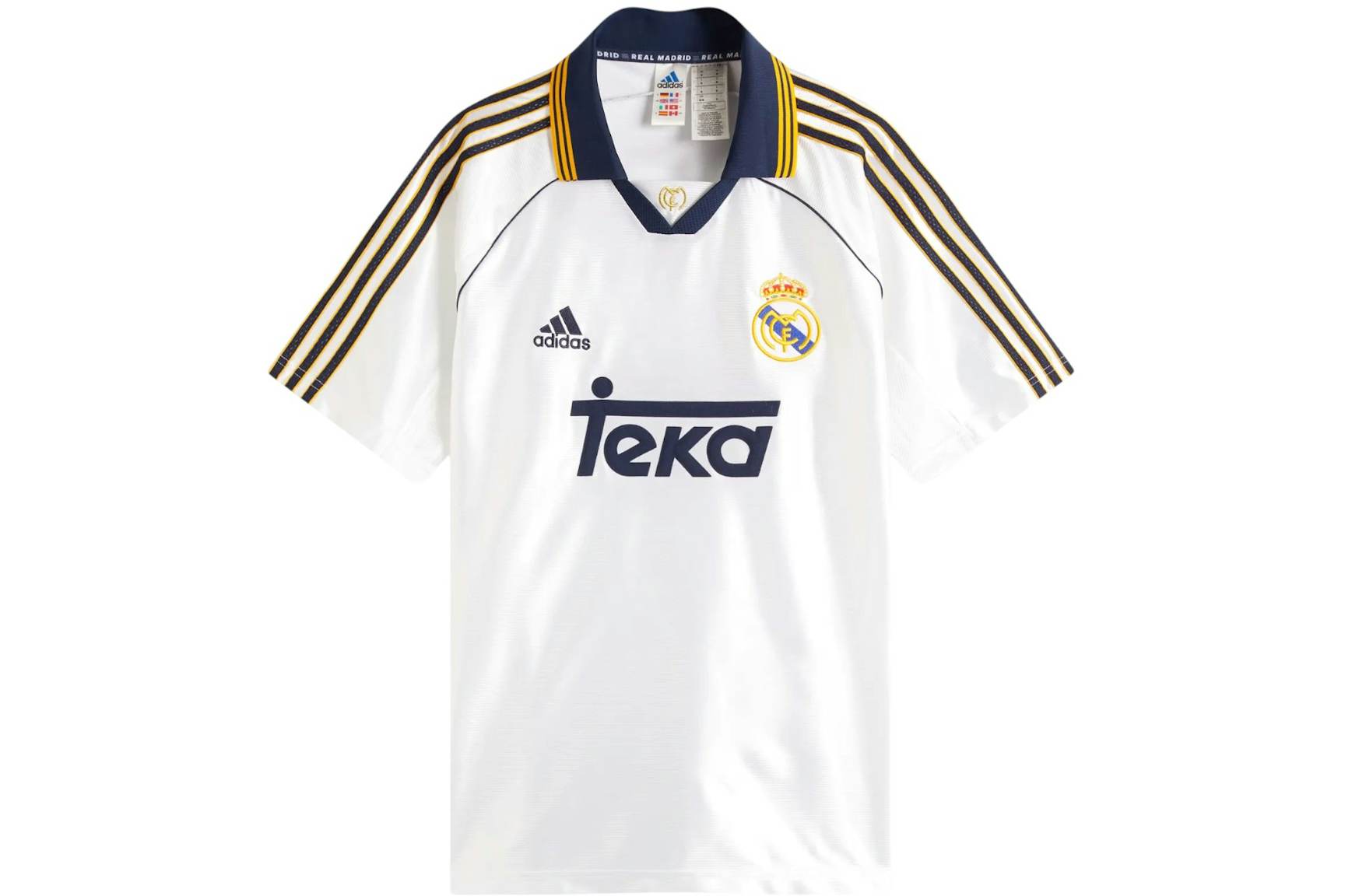 adidas Real Madrid 99/00 Home Jersey White Men's - FW25 - US