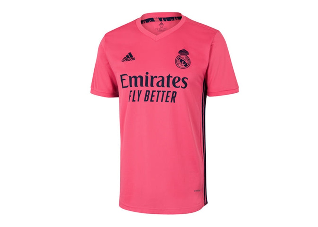 Pre-owned Adidas Originals Adidas Real Madrid Away Authentic Aeroready Shirt 20/21 Jersey Pink