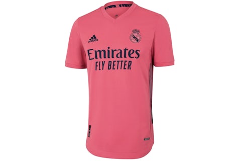 adidas Real Madrid Away Authentic Heat.Rdy Shirt 20 21 Pink Jersey Pink Men s US