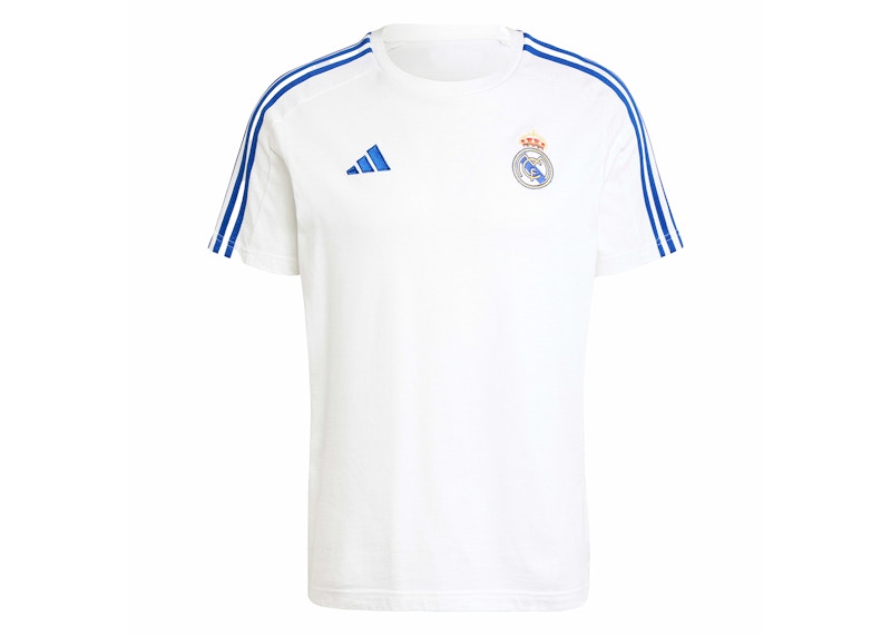 adidas Real Madrid DNA Tee White Men's SS24 US