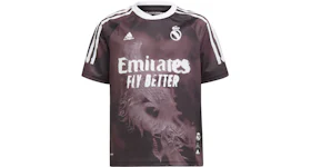 adidas Real Madrid Human Race Womens Jersey Black White FW20 ES