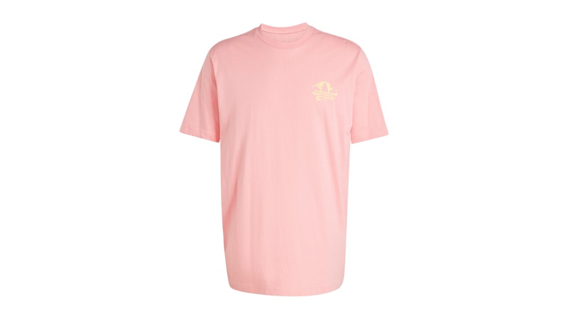 adidas Resort Graphic Tee Semi Pink Spark Men's - SS25 - US