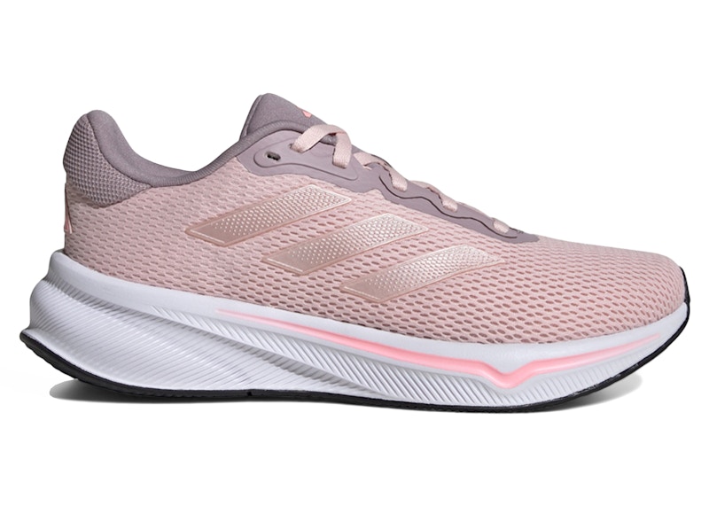 Pre-owned Adidas Originals Response (women's) Sneakers Inmetallic In Sandy Pink/sandy Pink Metallic/pink Spark