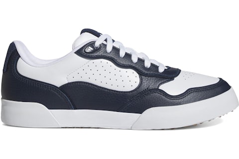 adidas Retrocross 25 Spikeless Golf Cloud White Collegiate Navy Gum Men's - IH9977 - US adidas Retrocross 25 Spikeless Golf Cloud White Collegiate Navy Gum Men's - IH9977 - US