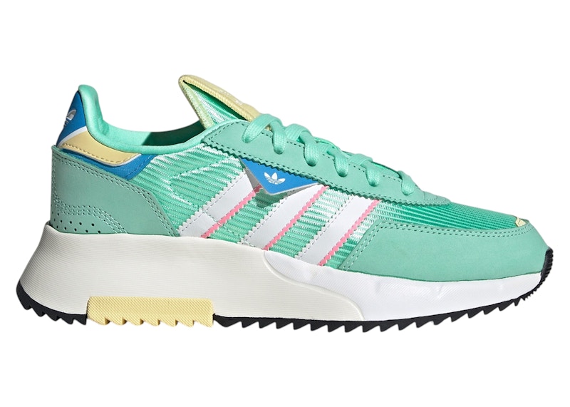 Pre-owned Adidas Originals Retropy F2 (women's) Sneakers In Pulse Mint/cloud White/almost Yellow