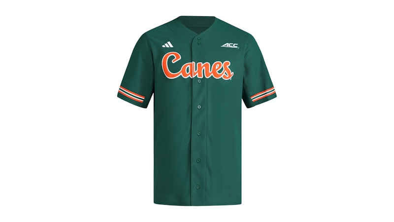 adidas Reverse Retro Full-Button Jersey Dark Green