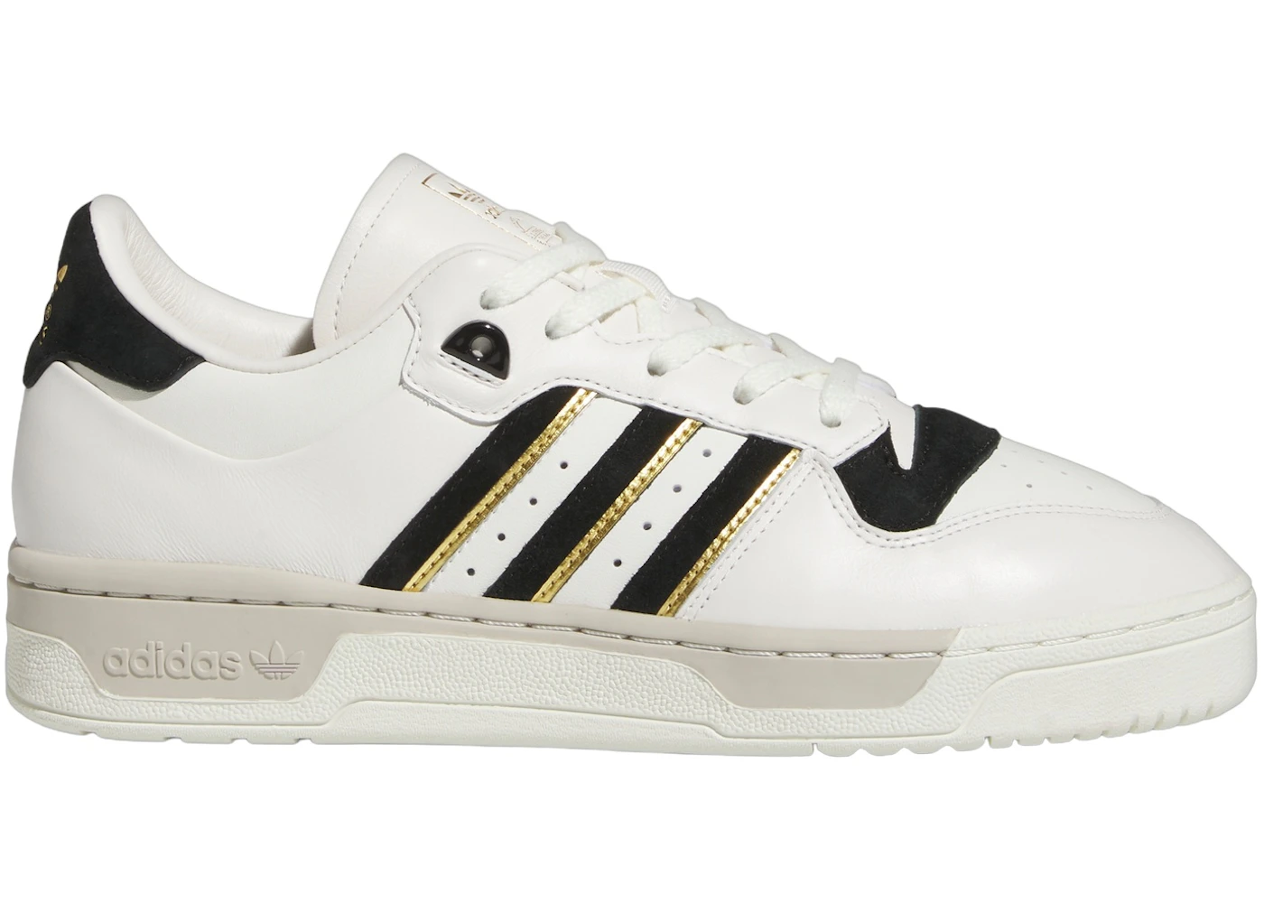 adidas Rivalry 86 Low Cloud White Core Black Ivory Men's - IF6262 - US adidas Rivalry 86 Low Cloud White Core Black Ivory Men's - IF6262 - US