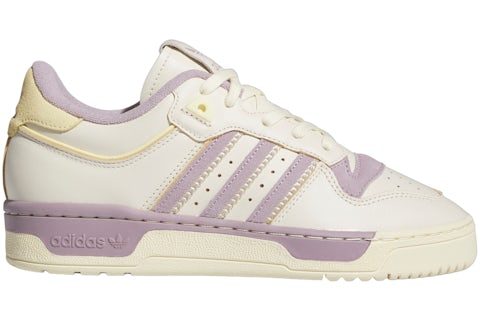 adidas Rivalry 86 Low Cream White Preloved Fig Easy Yellow (Women's) - IF4664 - US adidas Rivalry 86 Low Cream White Preloved Fig Easy Yellow (Women's) - IF4664 - US