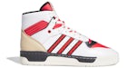 adidas Rivalry Hi Cloud White Glory Red