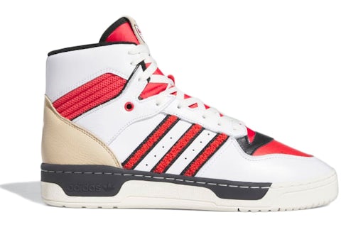 adidas Rivalry Hi Cloud White Glory Red Men's - FZ6332 - US adidas Rivalry Hi Cloud White Glory Red Men's - FZ6332 - US