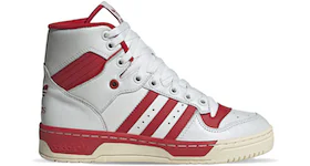 adidas Rivalry Hi Crystal White Scarlet Red (Women's)