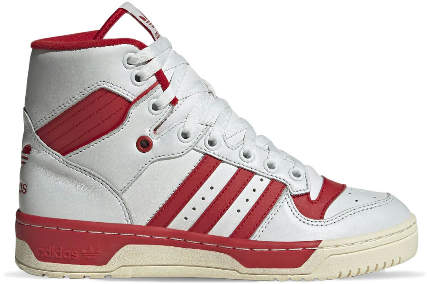 adidas Rivalry Hi Crystal White Scarlet Red (Women's) - GW2181 - US