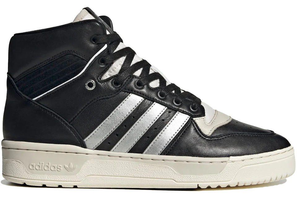 adidas Rivalry High Consortium Black Silver Metallic Men's - ID7388 - US