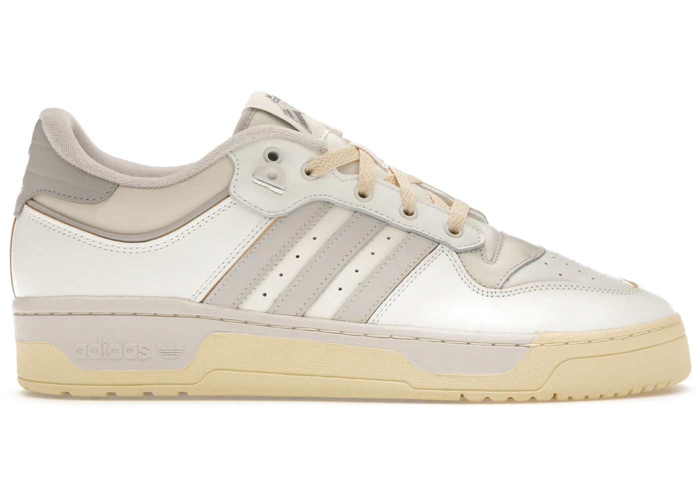 adidas Rivalry Low 86 Core White Grey Men's - GZ2556 - US