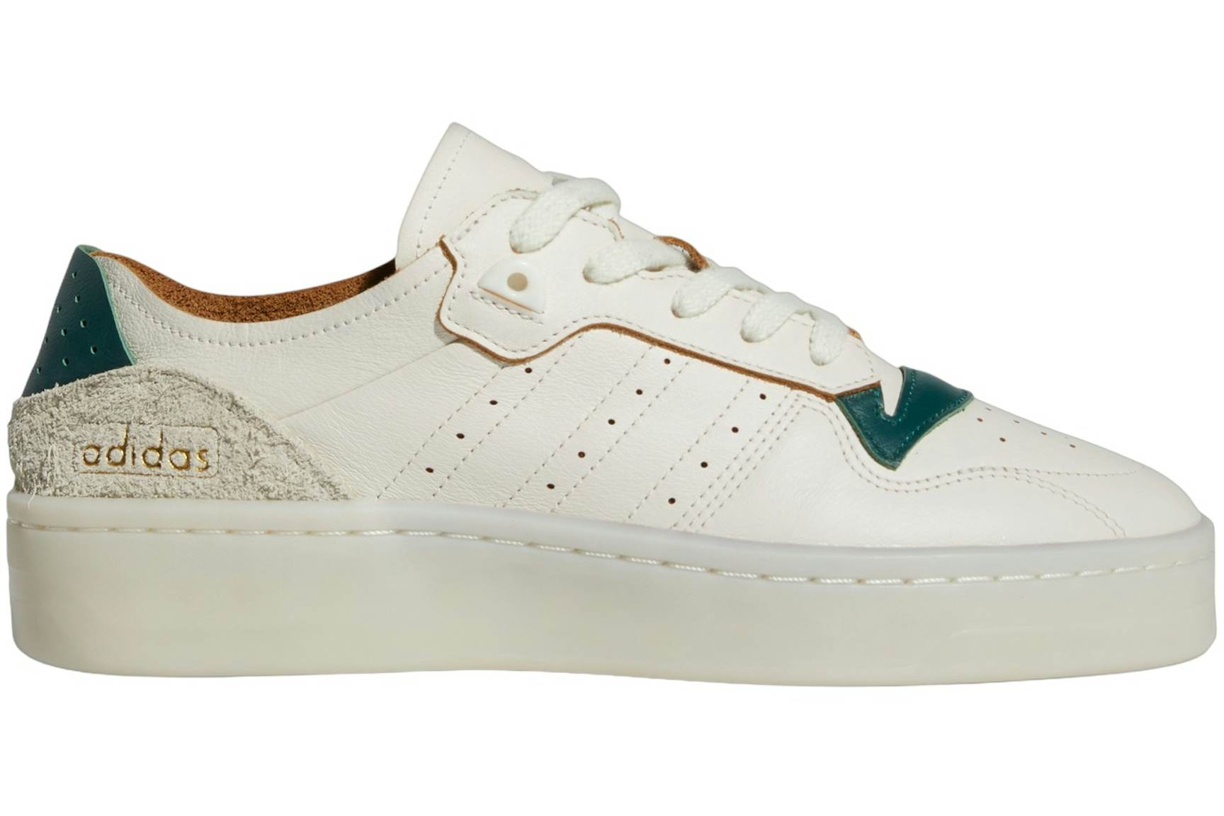 adidas Rivalry Low Cloud White Collegiate Green Ivory Men's - ID6206 - US