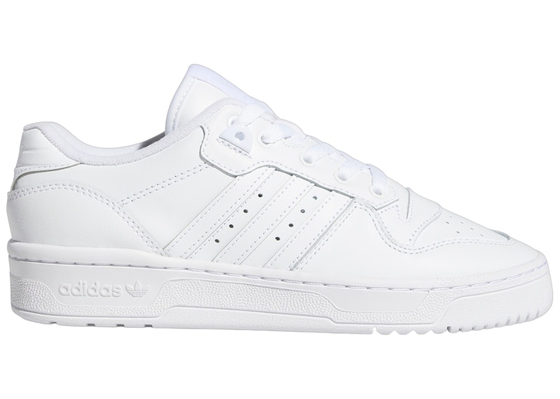 Pre-owned Adidas Originals Rivalry Low (women's) Sneakers In Cloud White/core Black