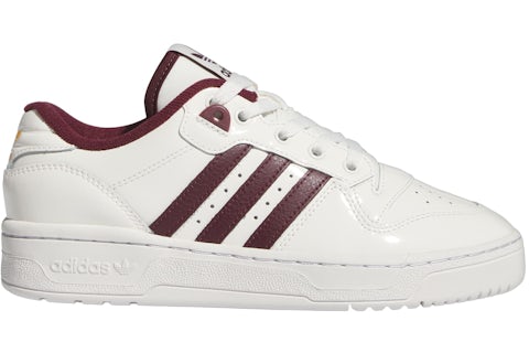 adidas Rivalry Low Cloud White Maroon Crystal White (Women's) - IF4659 - US adidas Rivalry Low Cloud White Maroon Crystal White (Women's) - IF4659 - US