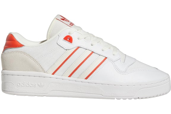 adidas Rivalry Low Cloud Blanc OFF-WHITE Preloved Rouge