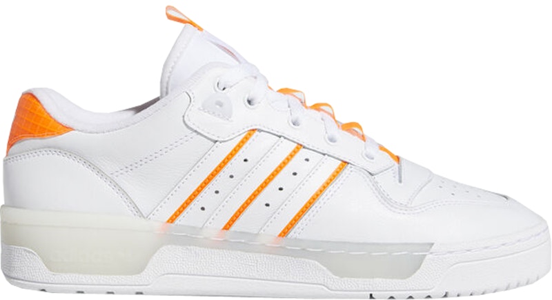 adidas rivalry low white orange