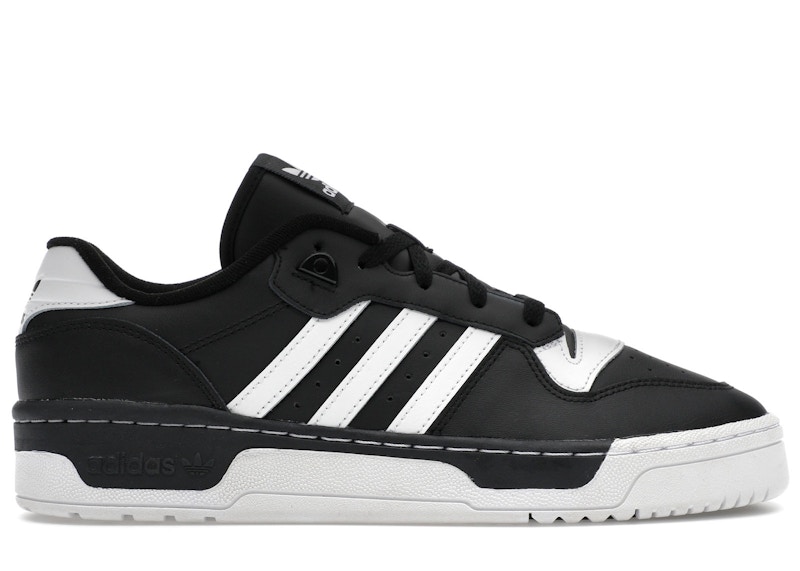 adidas Rivalry Low Core Black Cloud White Men's - FZ6327 - US