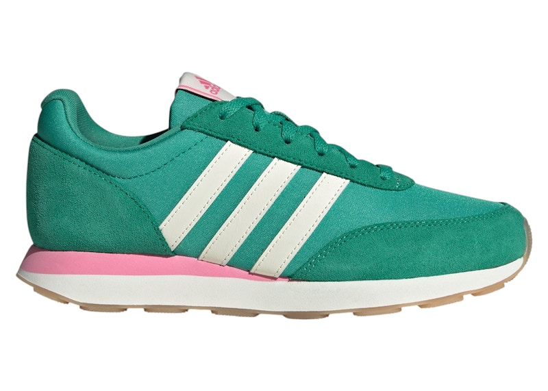 adidas Run 60s 3.0 Semi Court Green Off White Bliss Pink