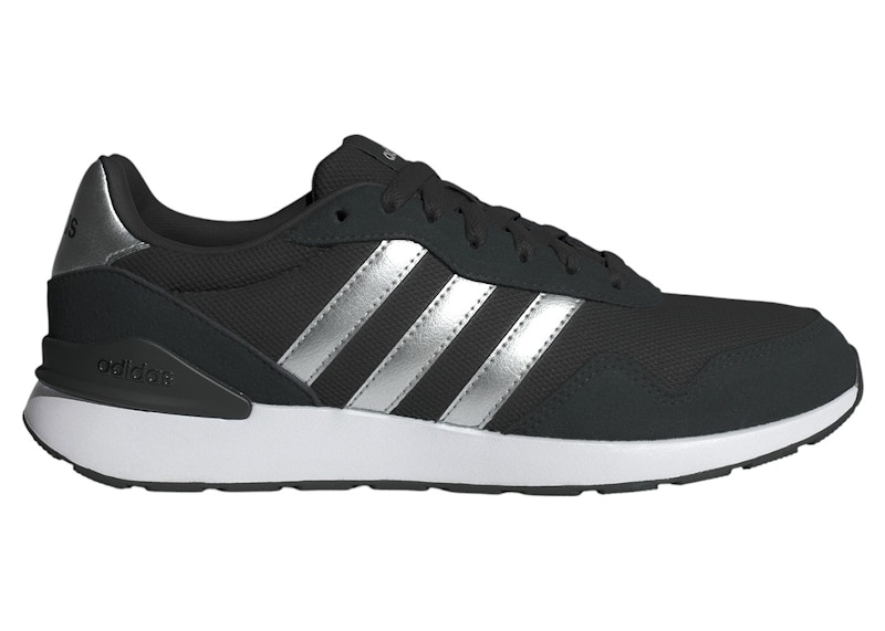 【Adidasコリア】 Run 60s 4.0 Shoes adidas Run 60s 4.0 Core Black Silver Metallic Cloud White