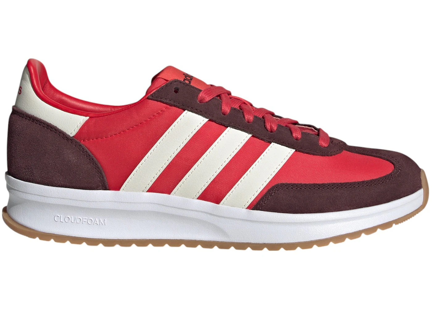 adidas Run 70s 2.0 Pure Ruby Core White Aurora Ruby Men's - JR8595 - US