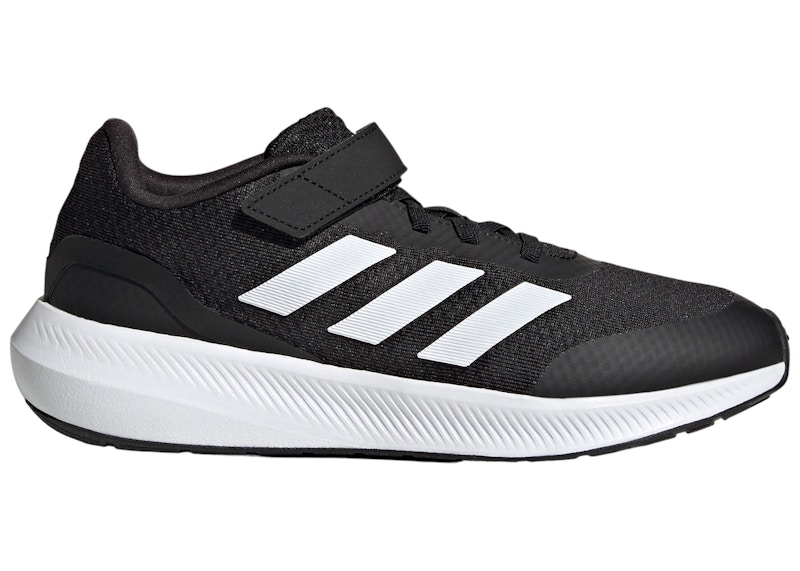 Pre-owned Adidas Originals Runfalcon 3.0 Top Strap Sneakers In Core Black/cloud White
