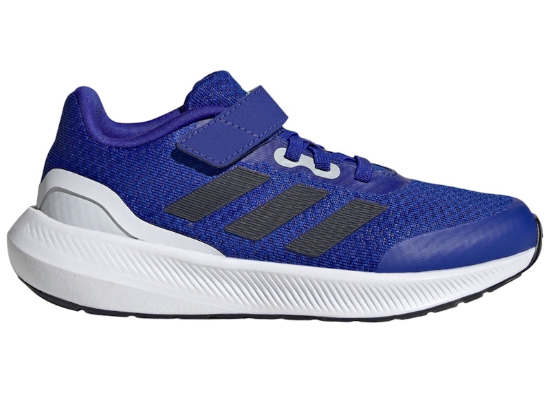 Pre-owned Adidas Originals Runfalcon 3.0 Top Strap Sneakers In Lucid Blue/legend Ink/cloud White In Multi