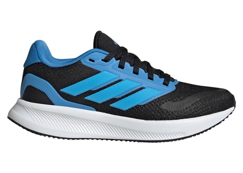 adidas Runfalcon 5 Black Lucid Aquamarine Lucid Ray Blue (GS)