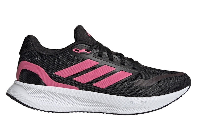 adidas Runfalcon 5 Black Pink Fusion White (Women's) - JR3093