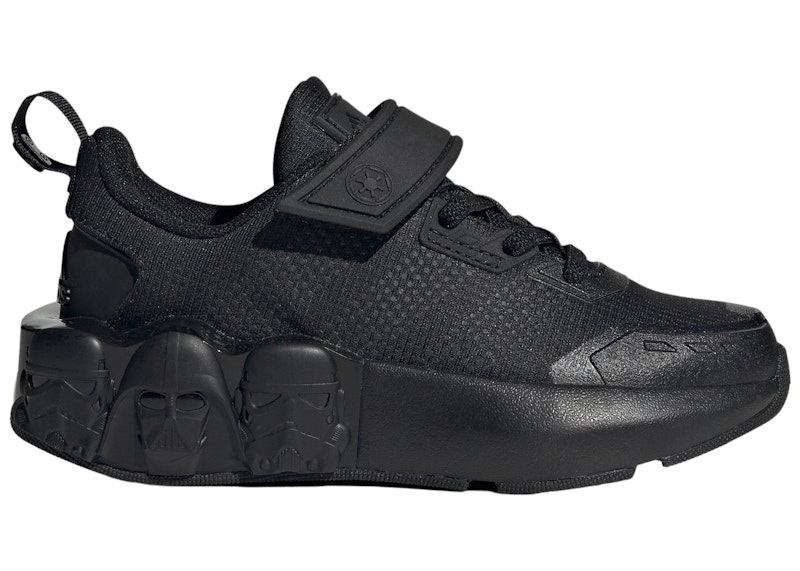 Pre-owned Adidas Originals Runner Star Wars Sneakers In Core Black