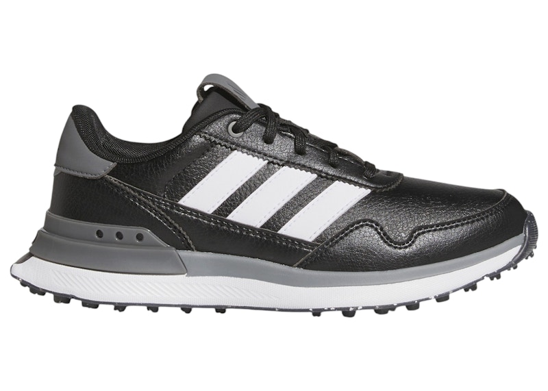 Adidas S2G 26 Spikeless Golf Black White Sneakers in Core Black/Cloud White/Grey Four