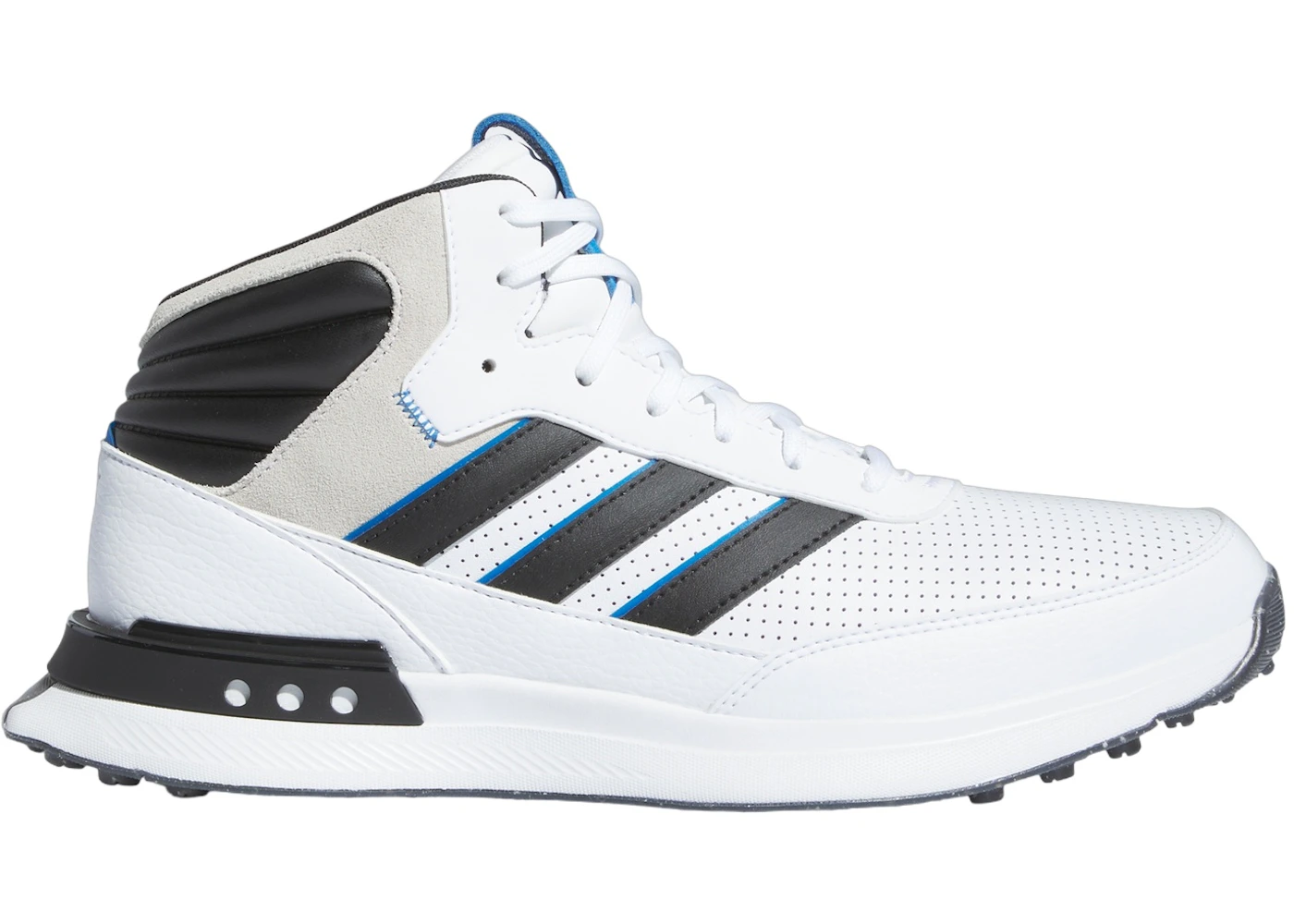 adidas S2G Spikeless Mid Golf Cloud White Core Black Bright Royal
