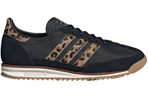 Goma de mascar negra Adidas SL 72 OG Leopard (para mujer) JR1640