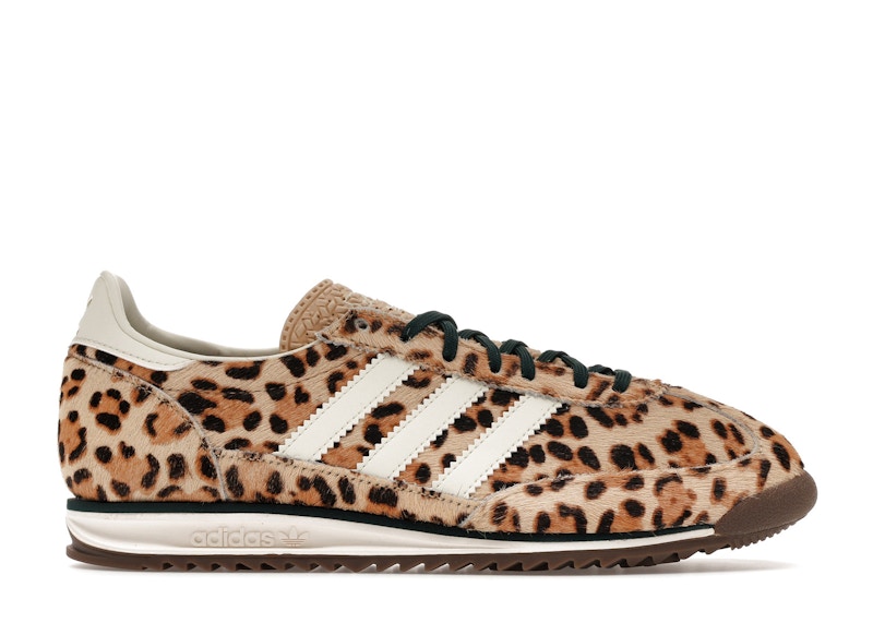 adidas gazelle silver green womens HUDSIN Leopard Women's Lace-Up Low-Top Sneaker – Steve Madden