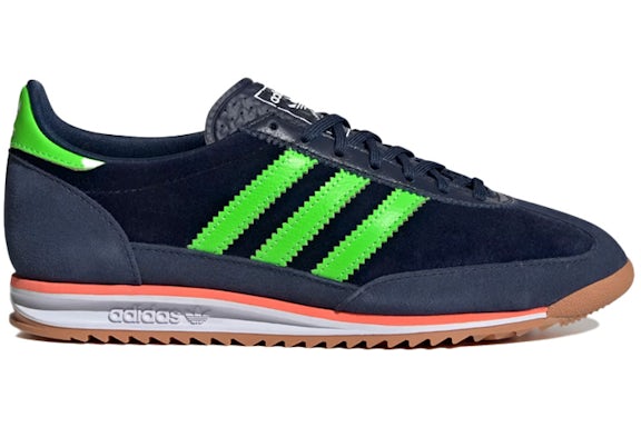 adidas SL 72 OG Night Indigoblau Solar Grün (Damen)