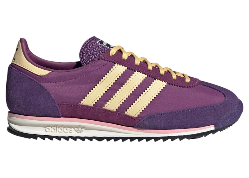 Pre-owned Adidas Originals Sl 72 Og (women's) Sneakers In Rich Mauve/orange Tint/core Black