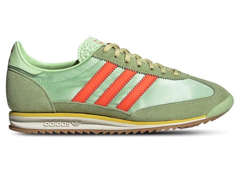 国内配送 adidas SL 72 OG W SEMI GREEN SPARK/S.ORANGE/O.WHITE adidas SL 72 OG Semi Green Spark Solar Orange (Women's