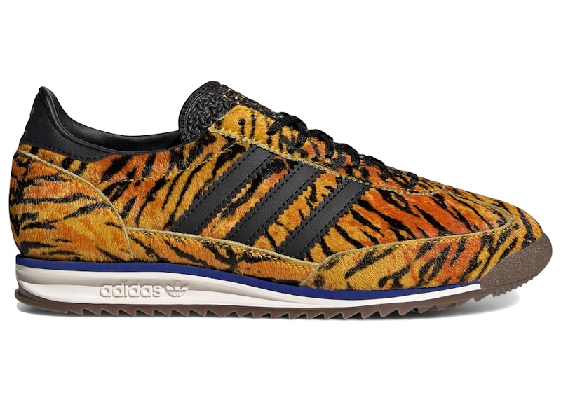 adidas SL 72 OG Yellow Core Black Lucid Blue (Women's)