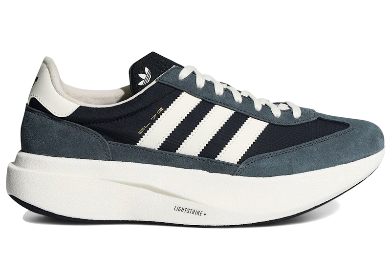 Men's Adidas SL 72 Pro Black Grey Sneakers in Core Black/Off White/Grey Six