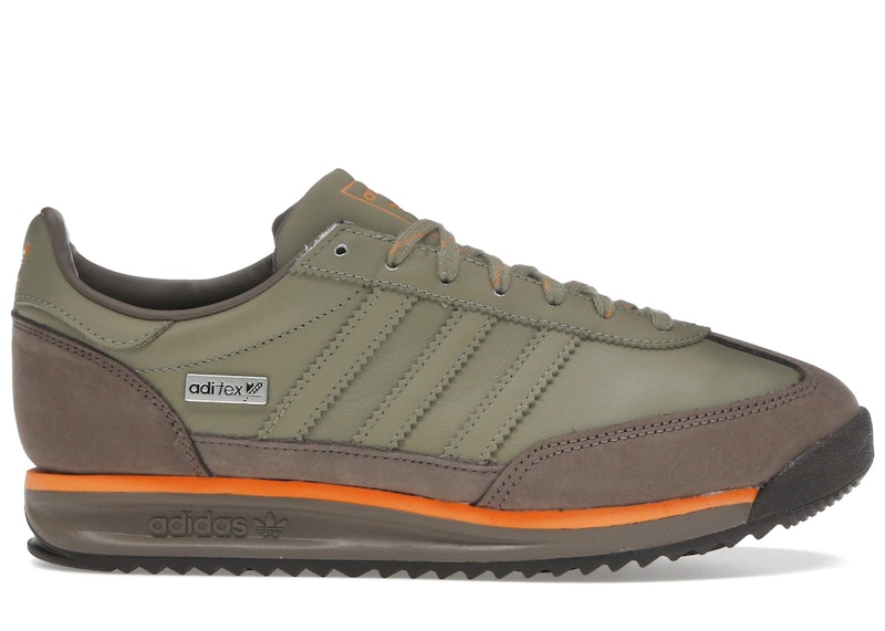 S adidas SL 72 RS adi-tex Orbit Green Bright Orange Men's - JR8766 - US