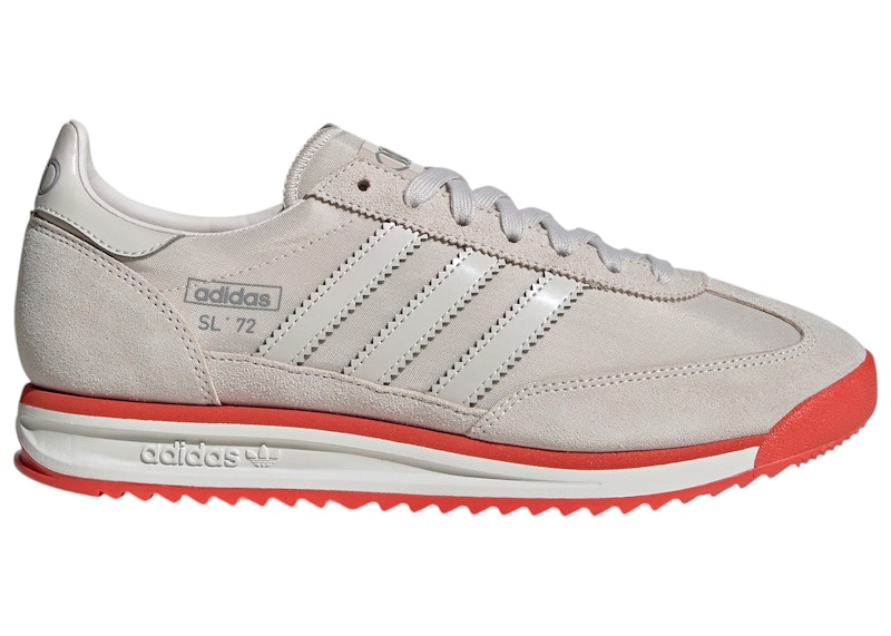Men's Adidas SL 72 RS Audi Revolut F1 Team Res Red Sneakers in Chalk Pearl/Hi