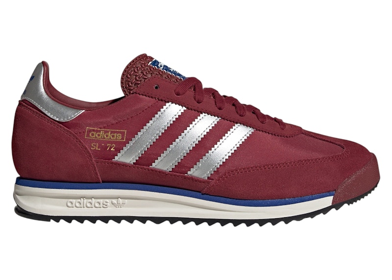 adidas SL 72 RS Noble Maroon Silver Metallic Men's - JR8793 - US