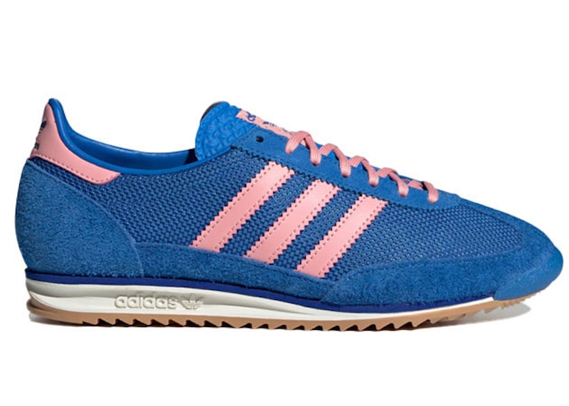 ★adidas★ SL 72 W Blue Pink JI1878 adidas SL72 Bright Royal Pink Spark (Women's) - JI1878 - US