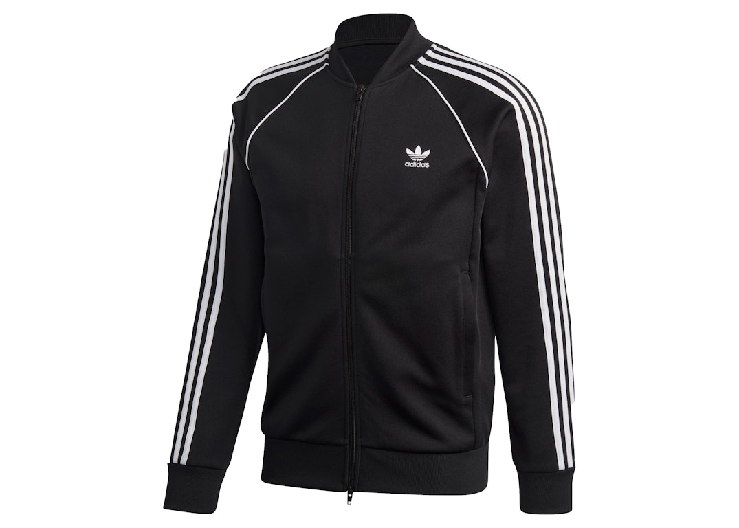 Pre-owned Adidas Originals Adidas Sst Track Jacket Black/white