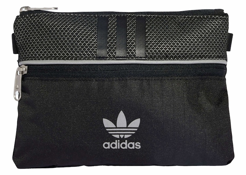 adidas Sacoche Bag Black Reflective Silver SS24 US