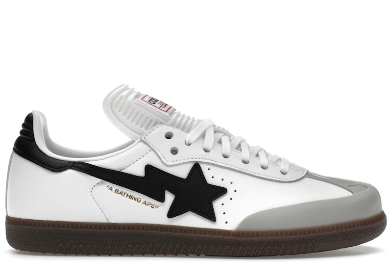 adidas Samba Bape White Black Gum