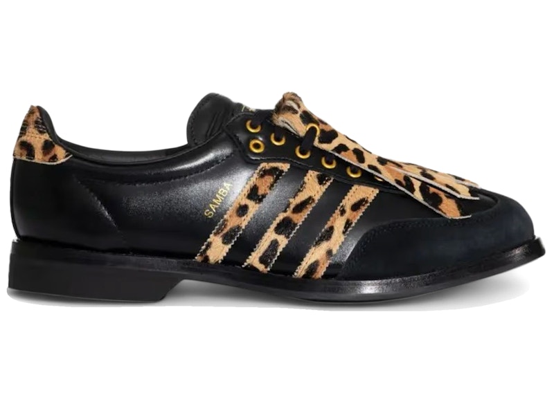 adidas Samba Bowling Shoe Leopard Black