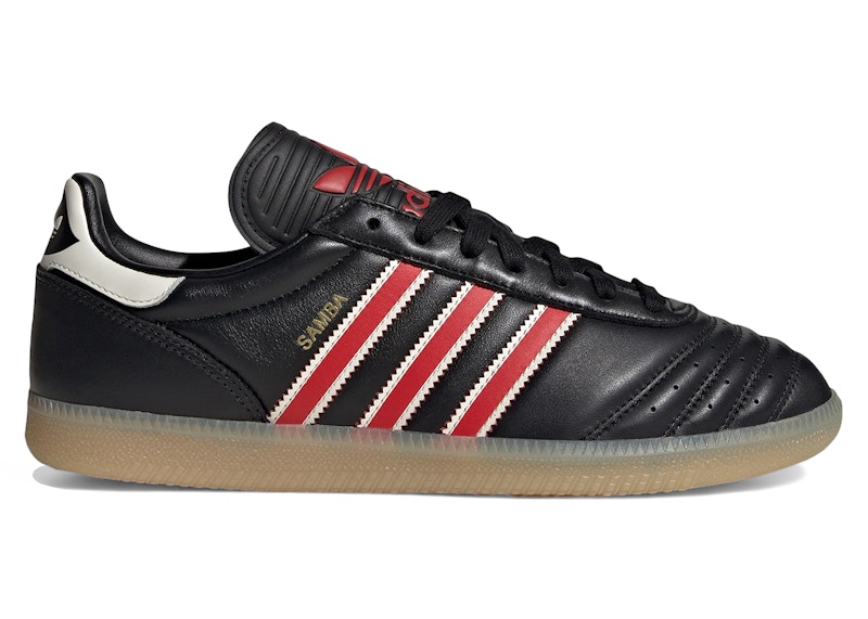 adidas Samba JP Black Red Gum Men's - IH4356 - US